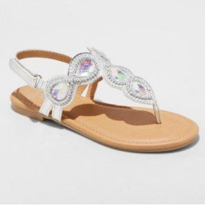 Flowers by Nina Girls Redina Embellished sandals